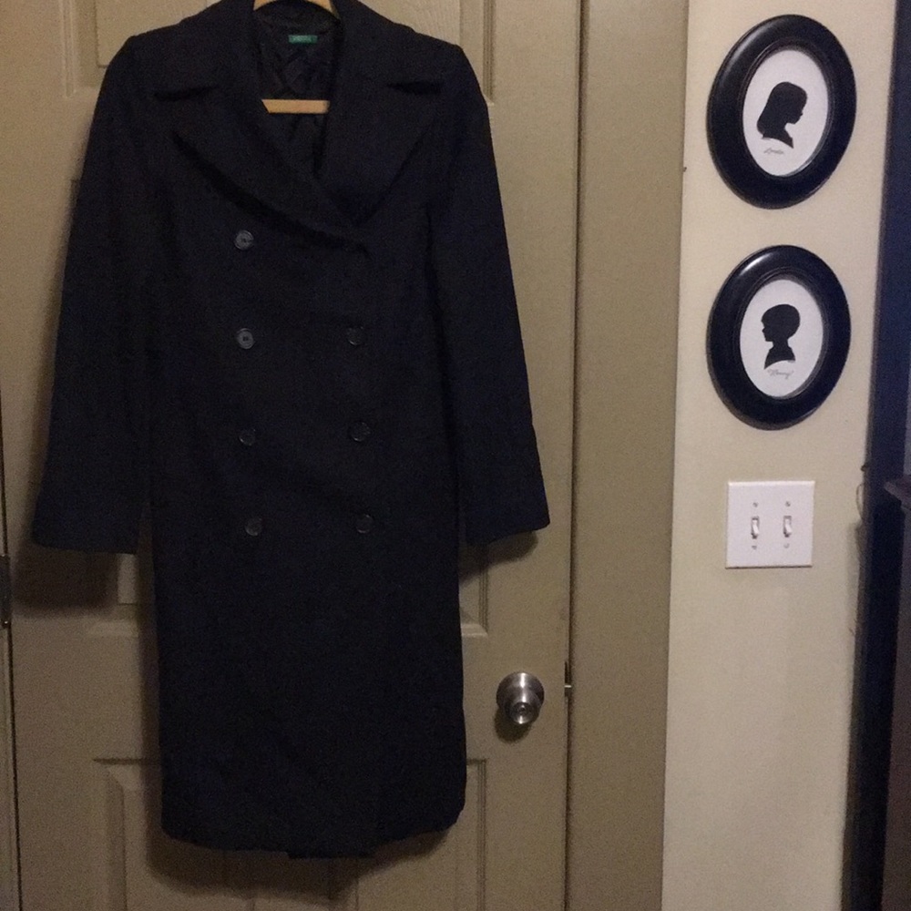 Vintage Italian wool coat Benetton